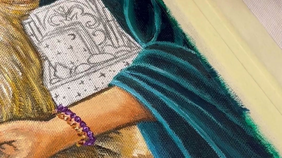 Part 11 - Painting The Strength Card